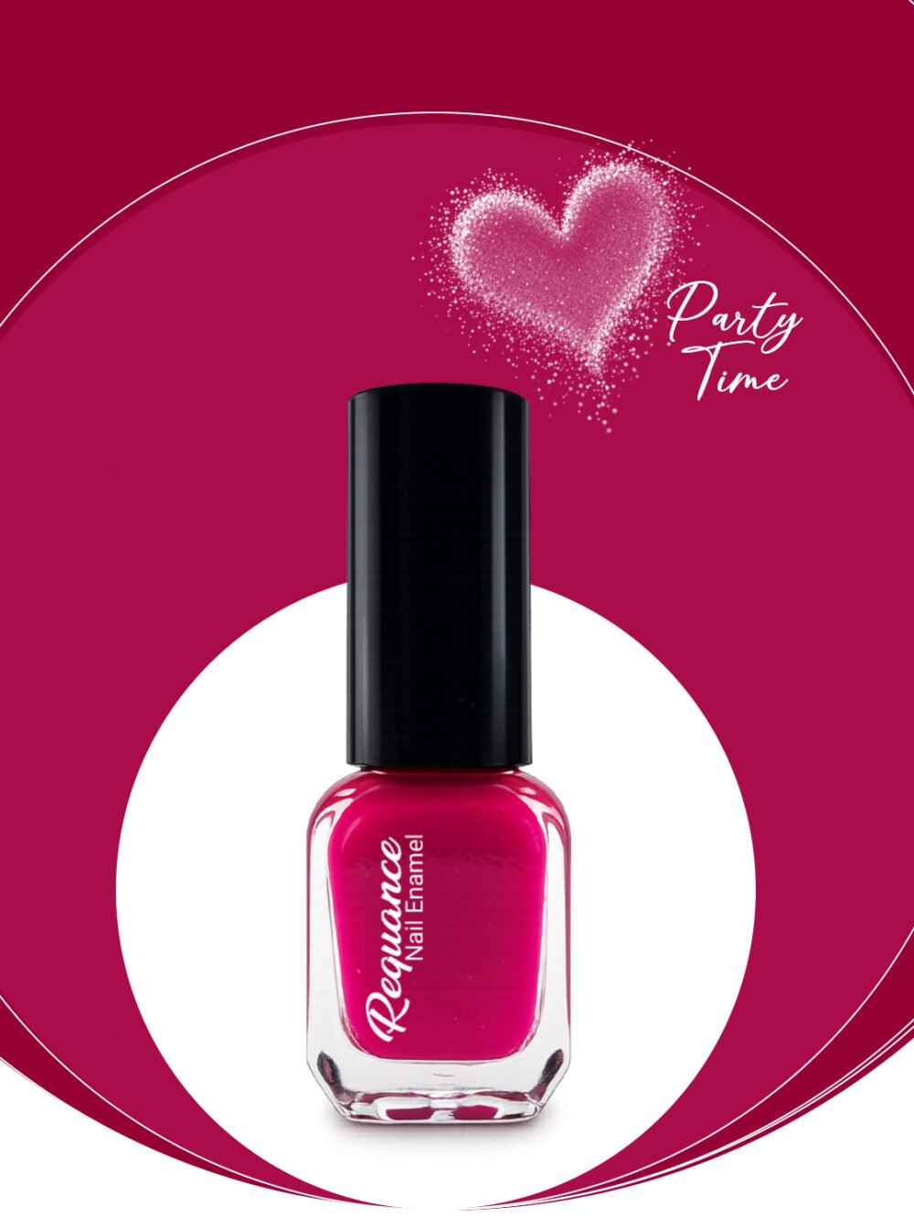 Soft Matte Nail Enamel (Hot Pink) – Lightweight Formula for All-Day Wear