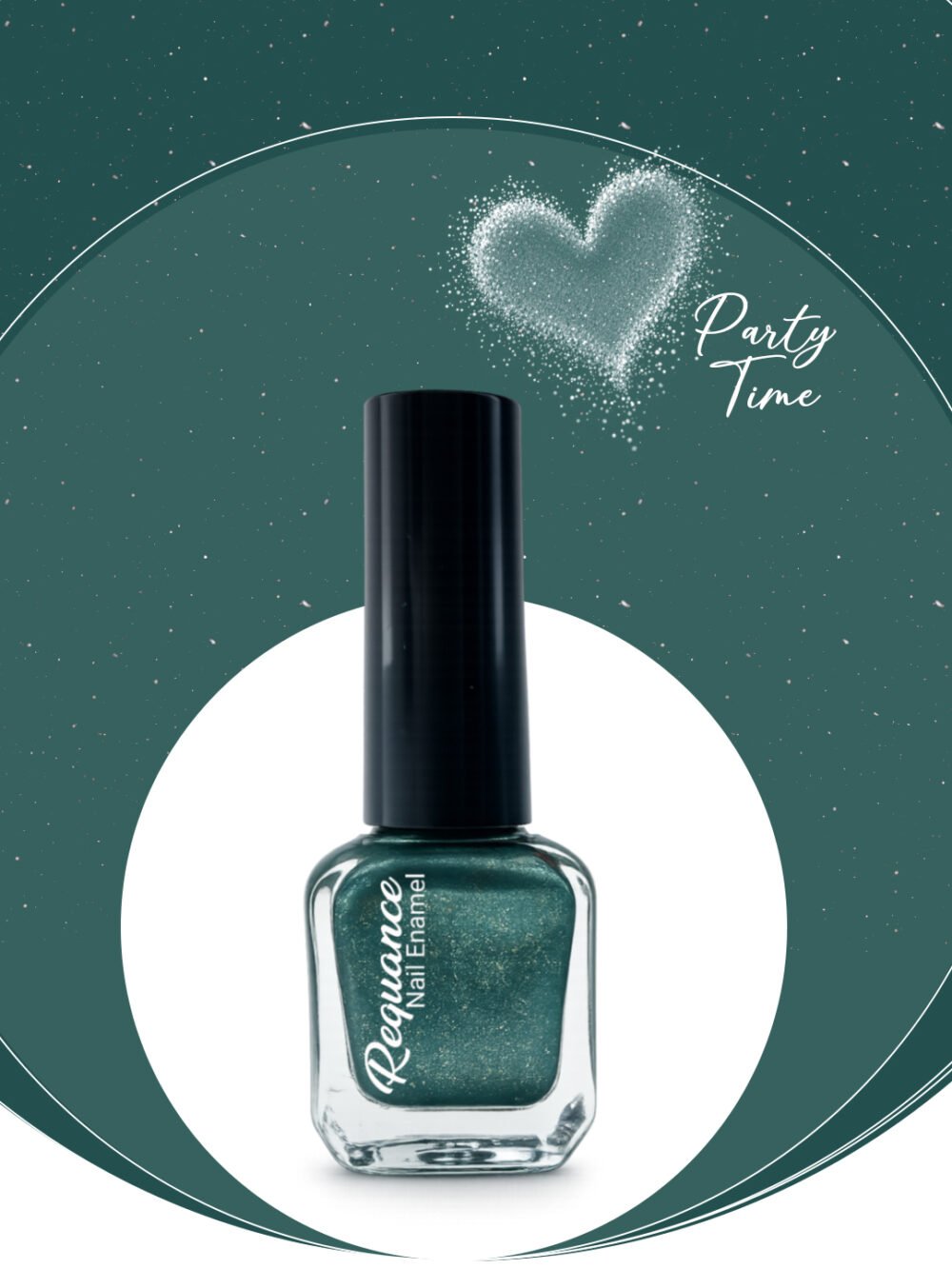 Soft Matte Nail Enamel (Golden Teal) – Lightweight Formula for All-Day Wear