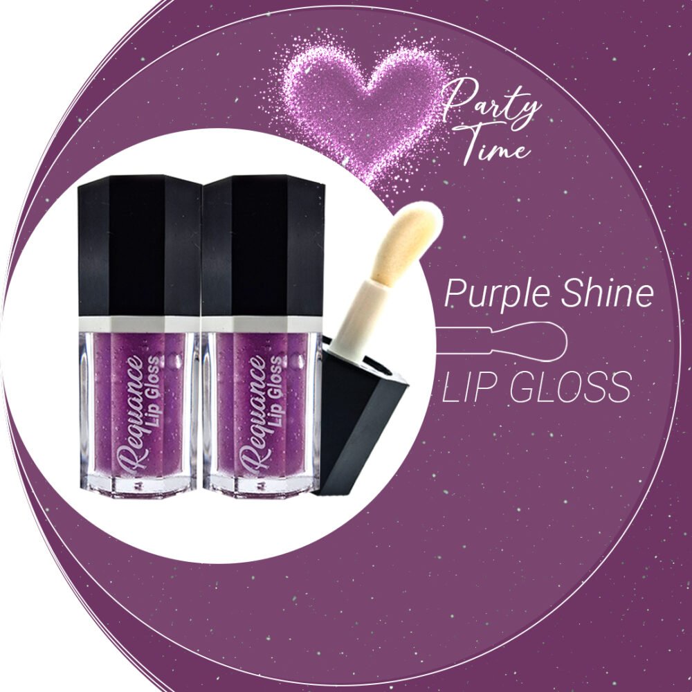 Purple Shine Lip Gloss | Buy 1 Get 1 Free – Radiant, High-Shine Finish