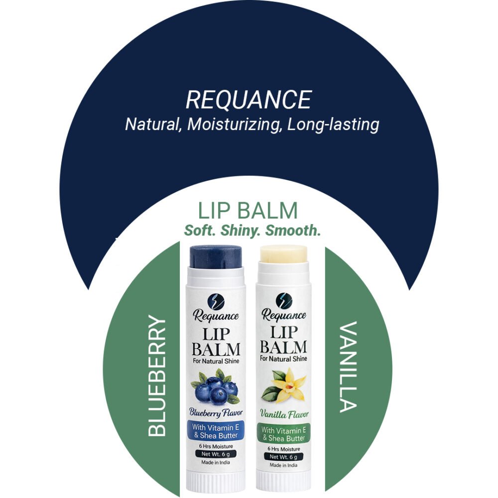 Vanilla & Blue Berry Lip Balm – Natural Moisturizing & Hydrating | Buy 1 Get 1 Free