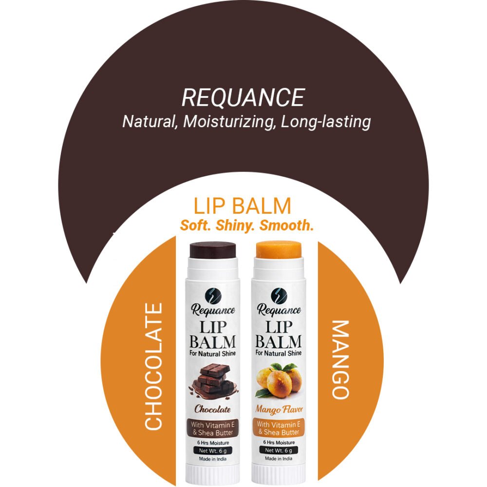 Chocolate & Mango Lip Balm – Natural Moisturizing & Hydrating | Buy 1 Get 1 Free