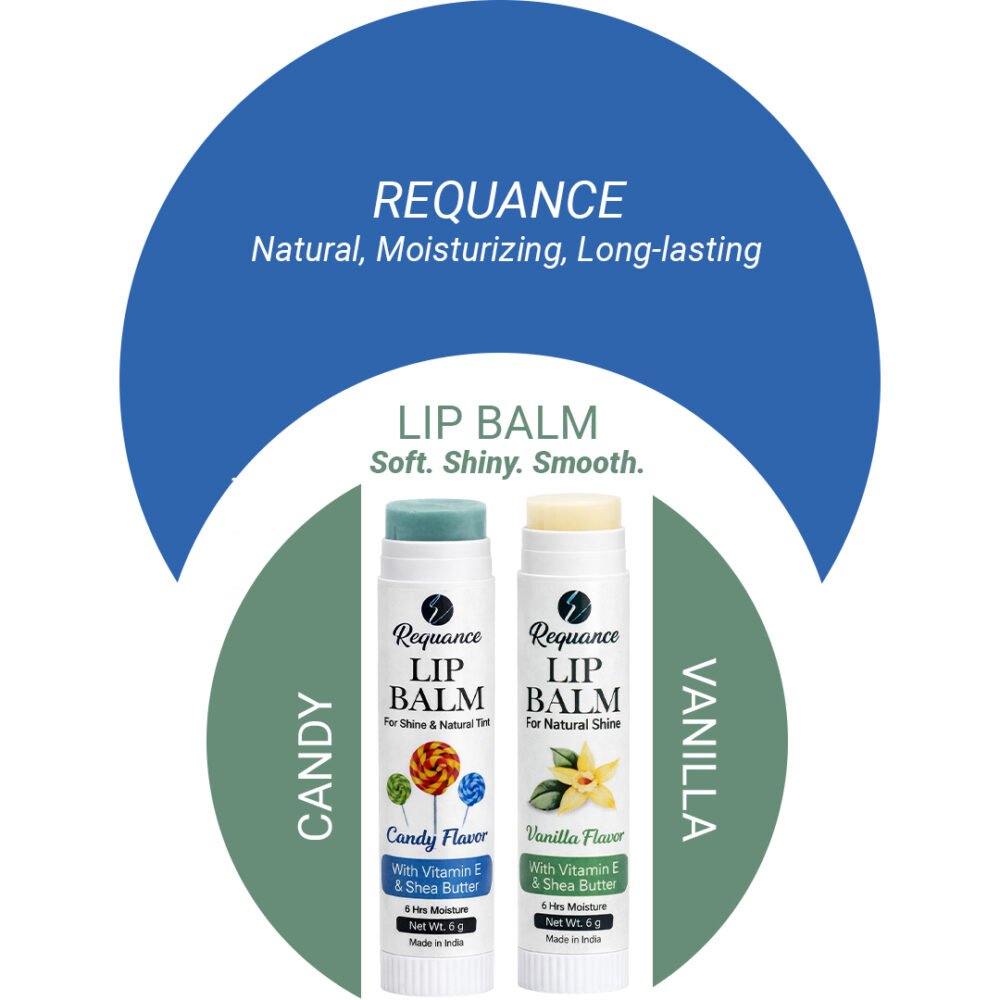 Vanilla & Candy Lip Balm – Natural Moisturizing & Hydrating | Buy 1 Get 1 Free | Soft, Smooth Lips