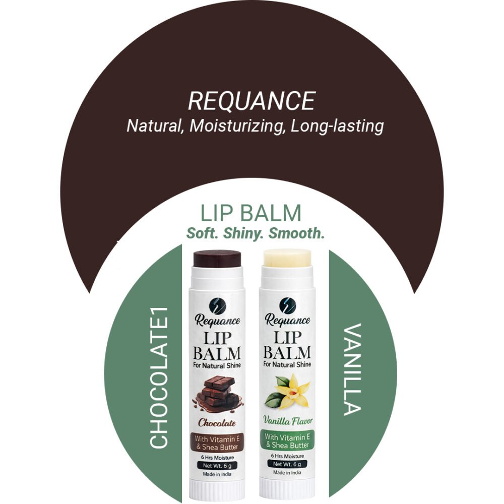Chocolate & Vanilla Lip Balm – Natural Moisturizing & Hydrating | Buy 1 Get 1 Free