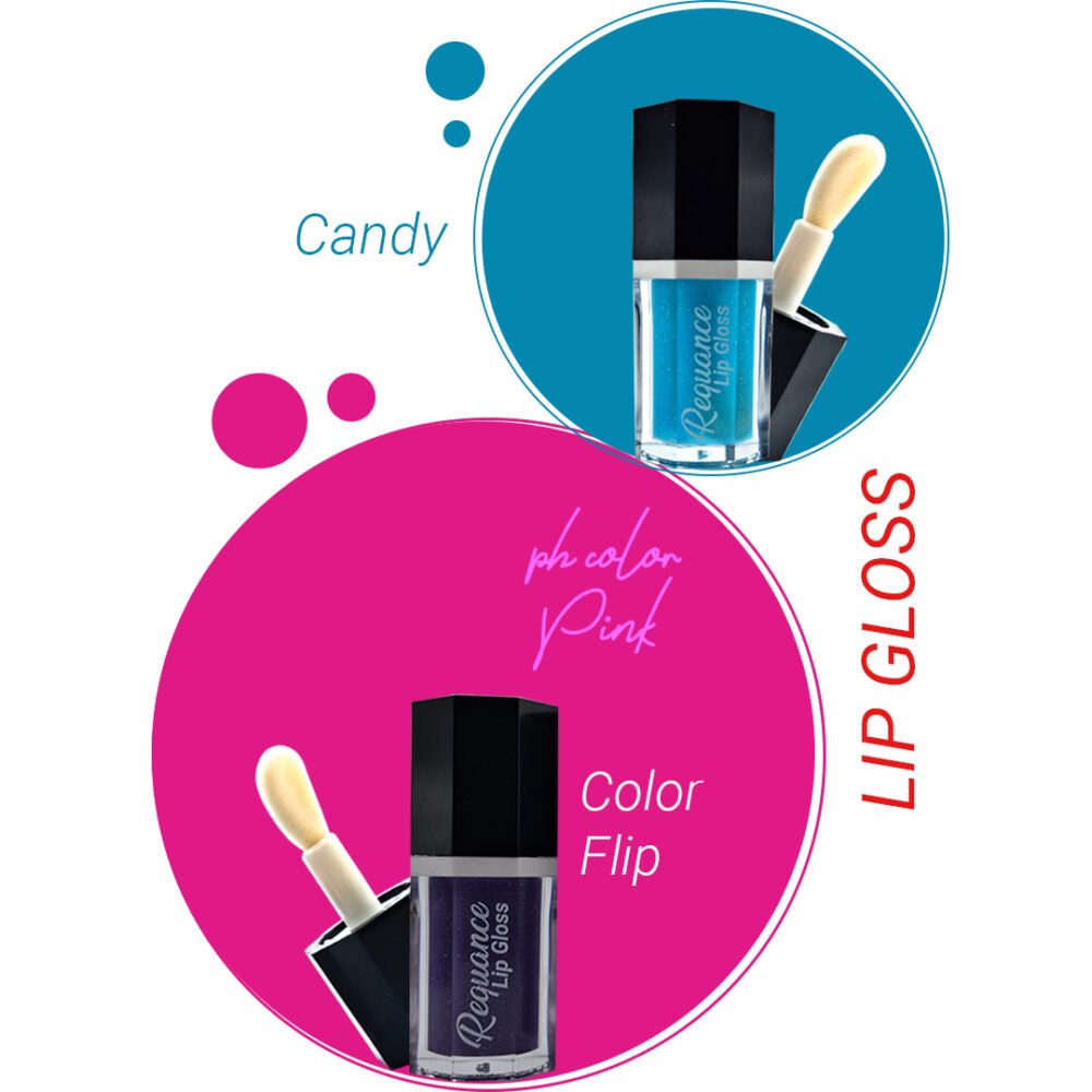 Candy & Color Changing Lip Gloss Combo – Buy 1 Get 1 Free, Hydrating Moisturizing Lip Gloss, Long Lasting Glossy Shine, Non-Sticky Lip Care for Women