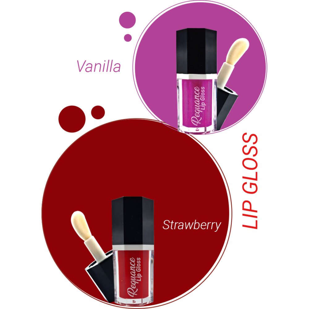 Fruit & Vanilla Lip Gloss Combo – Buy 1 Get 1 Free, Hydrating Moisturizing Lip Gloss, Long Lasting Glossy Shine, Non-Sticky Lip Care for Women