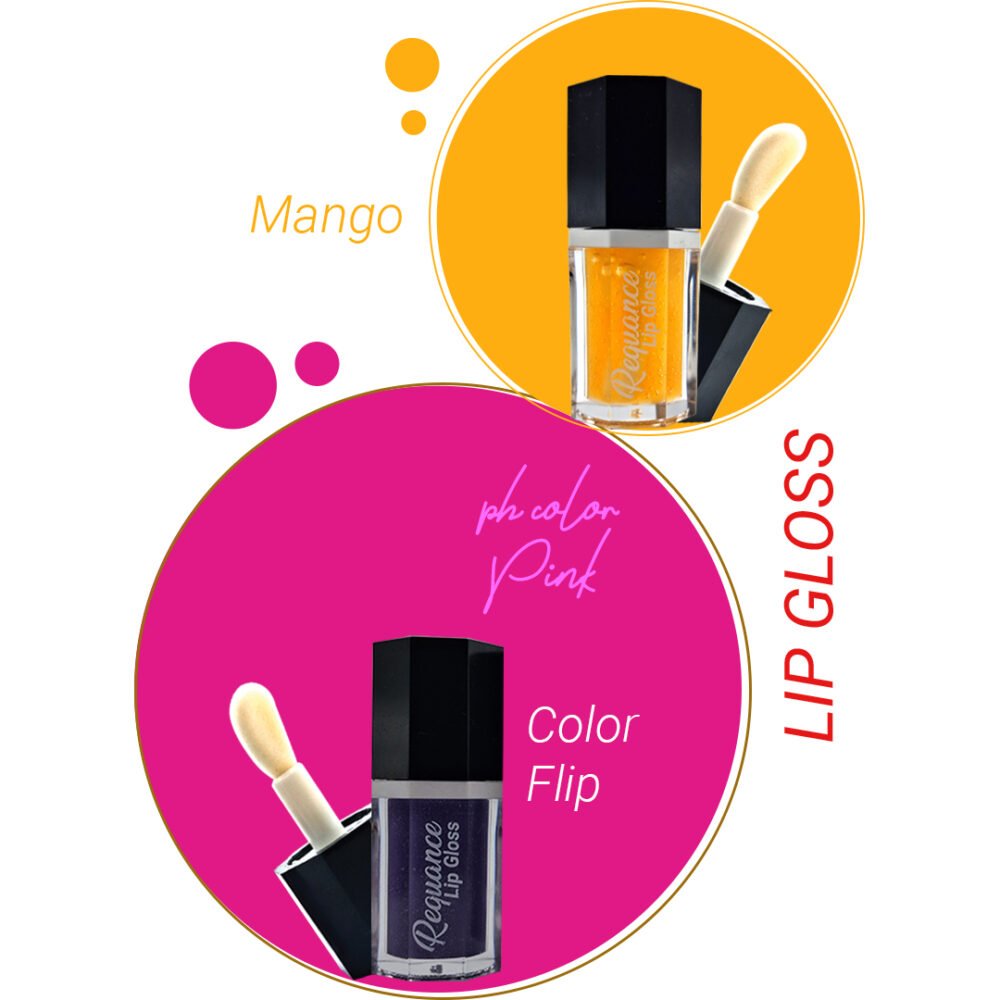 Fruit & Color Changing Lip Gloss Combo – Buy 1 Get 1 Free, Hydrating Moisturizing Lip Gloss, Long Lasting Glossy Shine, Non-Sticky Lip Care for Women