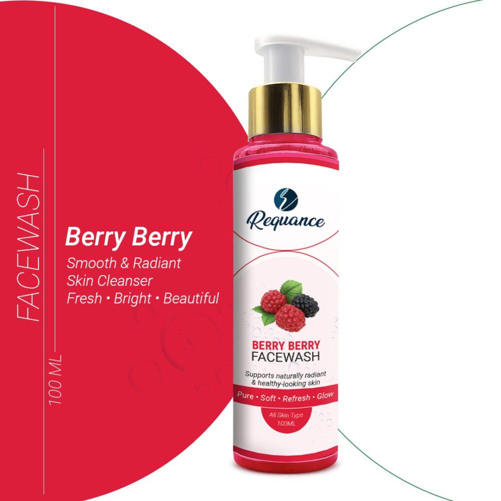 Berry Face Wash | Deep Cleansing Face Wash | Removes Dirt & Excess Oil | 100ml