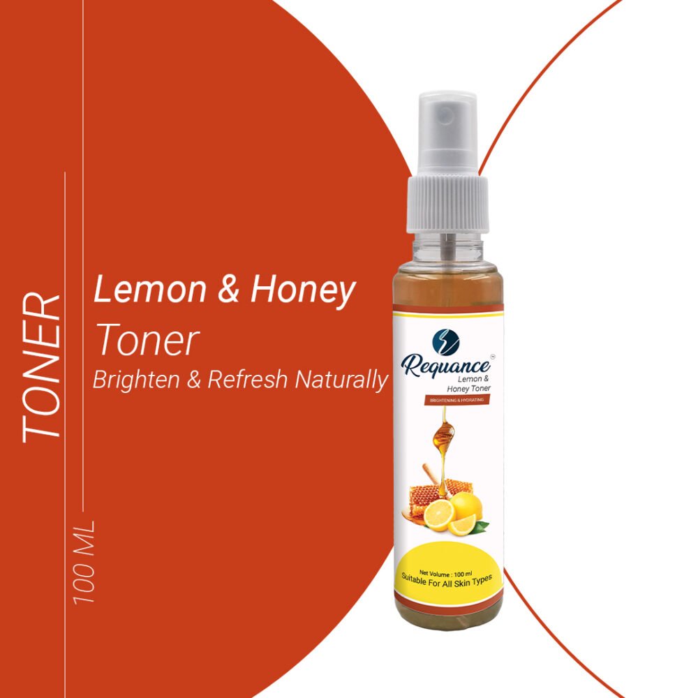Honey & Lemon Face Toner | Nourishing & Hydrating Facial Toner | For All Skin Types | 100ml