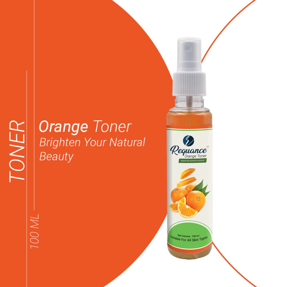Orange Face Toner | Brightening & Hydrating Facial Toner | Refreshes, Softens & Revitalizes Skin | Daily Skincare | 100ml
