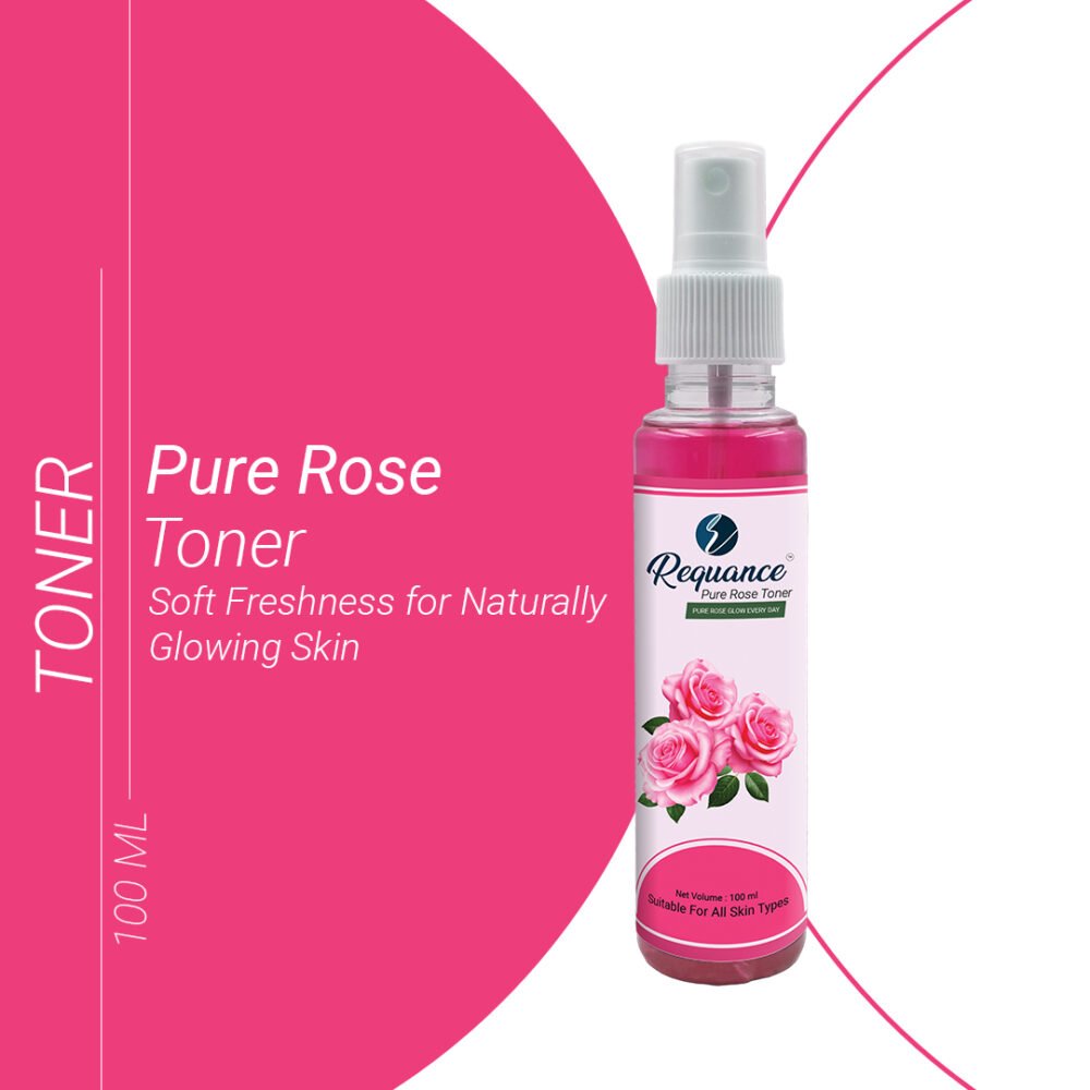 Pure Rose Face Toner | Refreshing Facial Toner | Hydrates, Softens & Improves Skin Freshness | For All Skin Types | 100ml